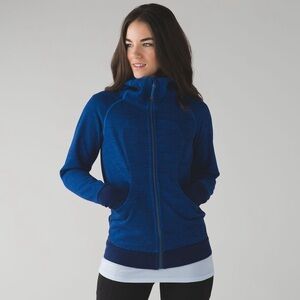 Lululemon Blue Full-Zip Scuba Hoodie III, 8